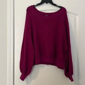 Free People Pink Sweater